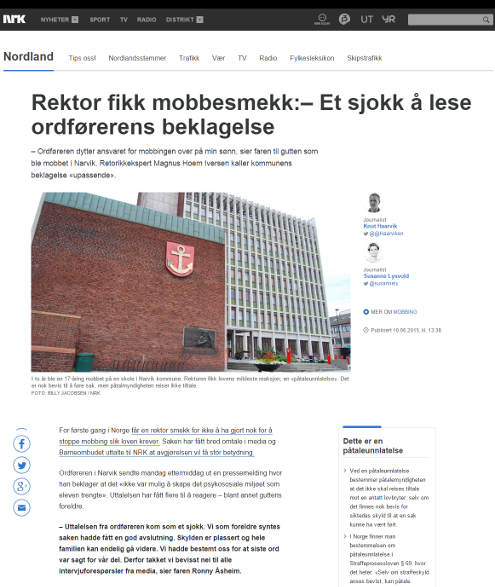 NRK Rektor sjokk